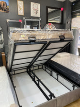 Load image into Gallery viewer, ALEXANDRA TURKISH BED FRAME WITH OTTOMAN STORAGE