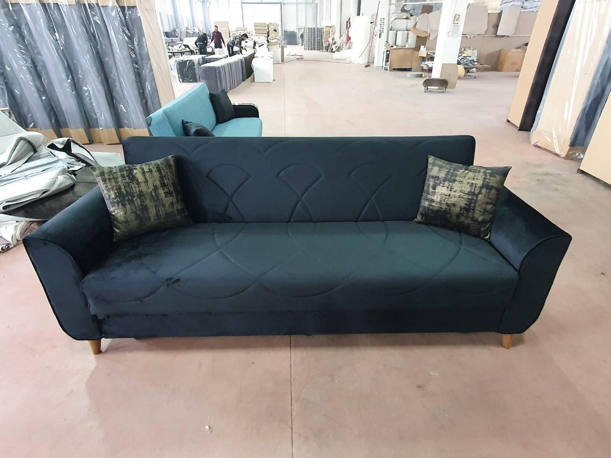 LOVELY MODERN TURKISH SOFA BED WITH LARGE STORAGE ITS FURNITURE