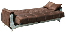 Load image into Gallery viewer, SULTAN TURKISH SOFA BED WITH OTTOMAN STORAGE