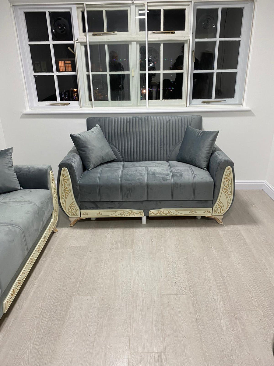 SULTAN TURKISH SOFA BED WITH OTTOMAN STORAGE ITS FURNITURE