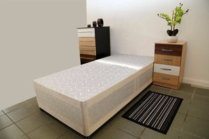 BASIC DIVAN BASE AND MATTRESS  SET