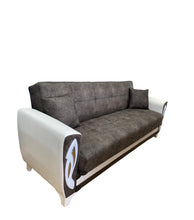 Load image into Gallery viewer, MASTERPIECE TURKISH SOFA BED WITH OTTOMAN STORAGE
