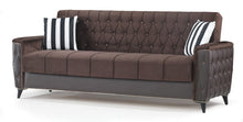 Load image into Gallery viewer, ELEGANT DESIGN TURKISH SOFA BED WITH OTTOMAN STORAGE
