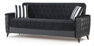 ELEGANT DESIGN TURKISH SOFA BED WITH OTTOMAN STORAGE