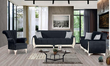 Load image into Gallery viewer, SULTAN TURKISH SOFA BED WITH OTTOMAN STORAGE
