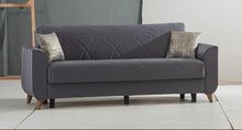 Load image into Gallery viewer, LOVELY MODERN TURKISH SOFA BED WITH LARGE STORAGE
