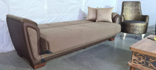 Load image into Gallery viewer, ELEGANT VILMA TURKISH SOFA BED WITH LARGE STORAGE
