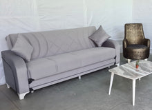 Load image into Gallery viewer, ZAMBAK TURKISH SOFA BED WITH LARGE OTTOMAN STORAGE
