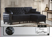 Load image into Gallery viewer, ELEGANT ROSE CORNER SOFA BED WITH LARGE STORAGE
